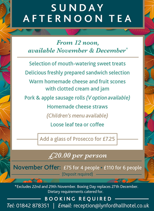 Sunday Afternoon Tea , Lynford Hall, Norfolk , Norwich2020
